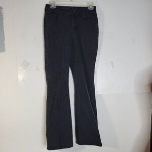Womens Chicos Platinum Black Jeans Size 00
